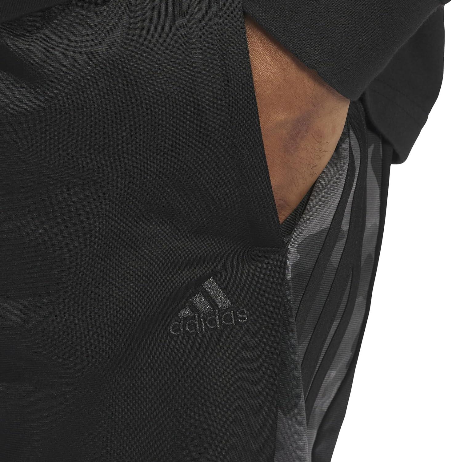imageAdidas Mens Essentials Camouflage Tricot Track PantsBlack