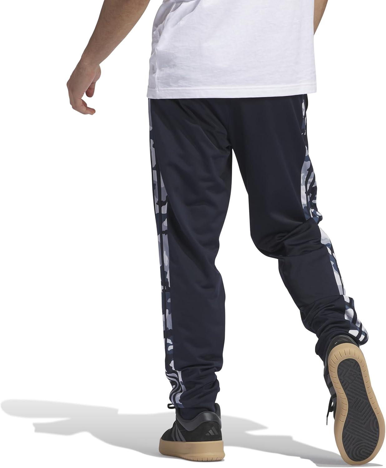 imageAdidas Mens Essentials Camouflage Tricot Track PantsInk