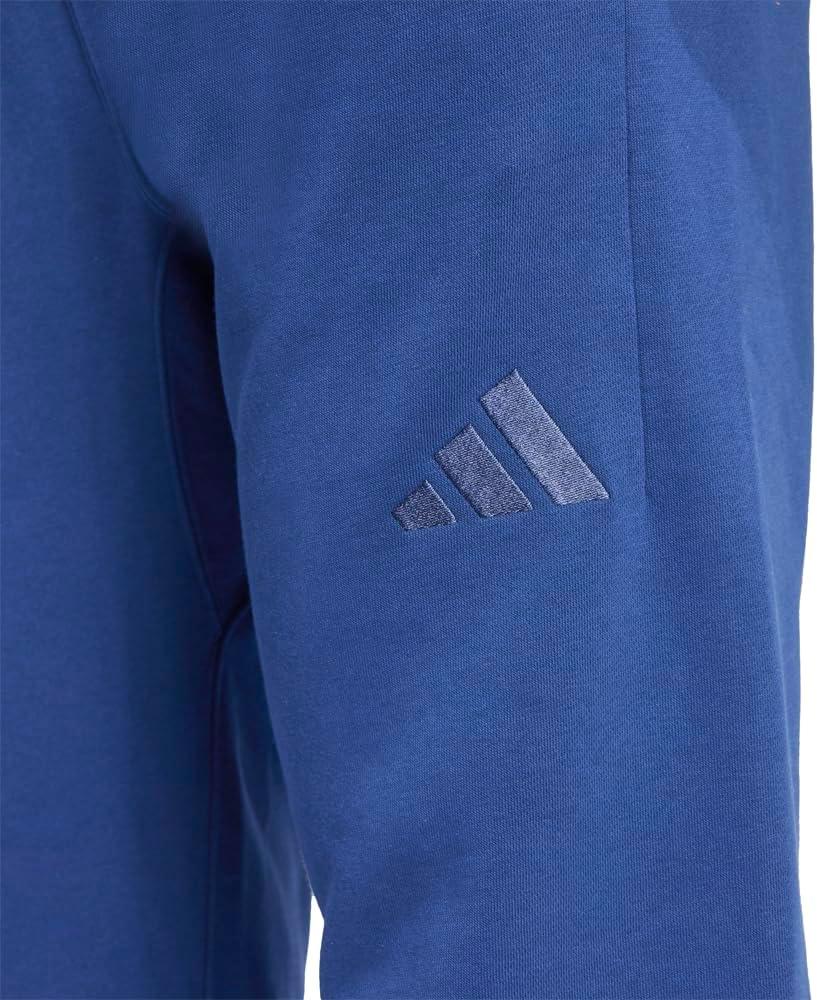 imageadidas Mens All Szn Fleece Regular Tapered PantsDark Blue