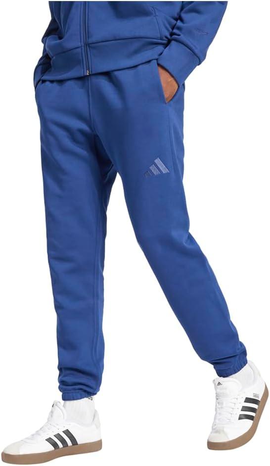 imageadidas Mens All Szn Fleece Regular Tapered PantsDark Blue