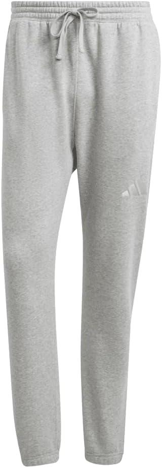 imageadidas Mens All Szn Fleece Regular Tapered PantsMedium Grey Heather