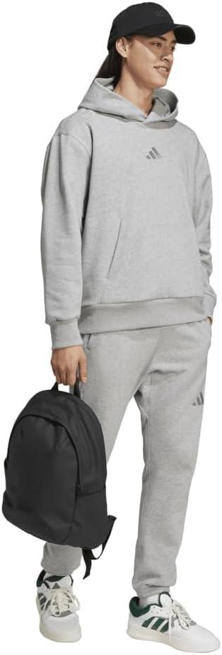 imageadidas Mens All Szn Fleece Regular Tapered PantsMedium Grey Heather