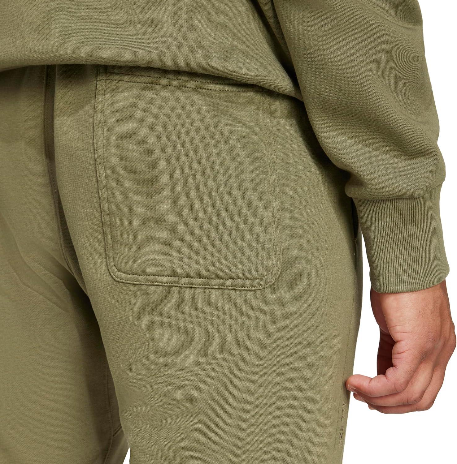 imageadidas Mens All Szn Fleece Regular Tapered PantsOlive Strata