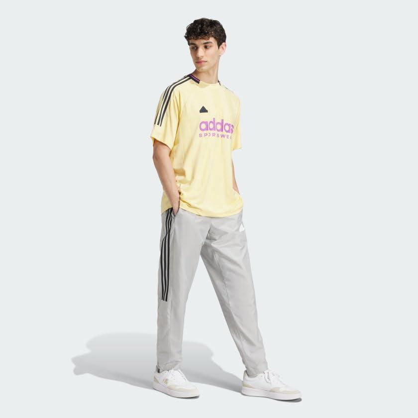 imageadidas Mens House of Tiro Woven PantsGreyBlack