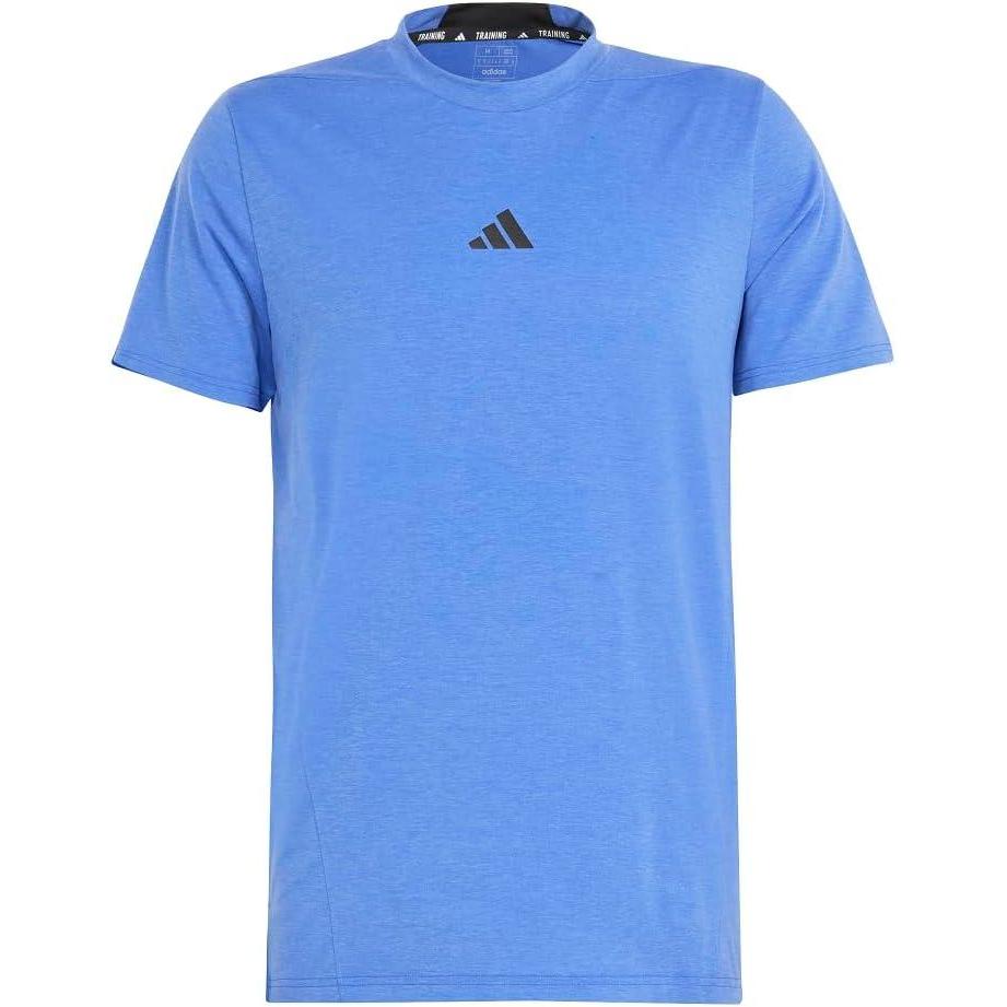 imageAdidas Mens Designed for Training Workout TShirtSemi Lucid Blue