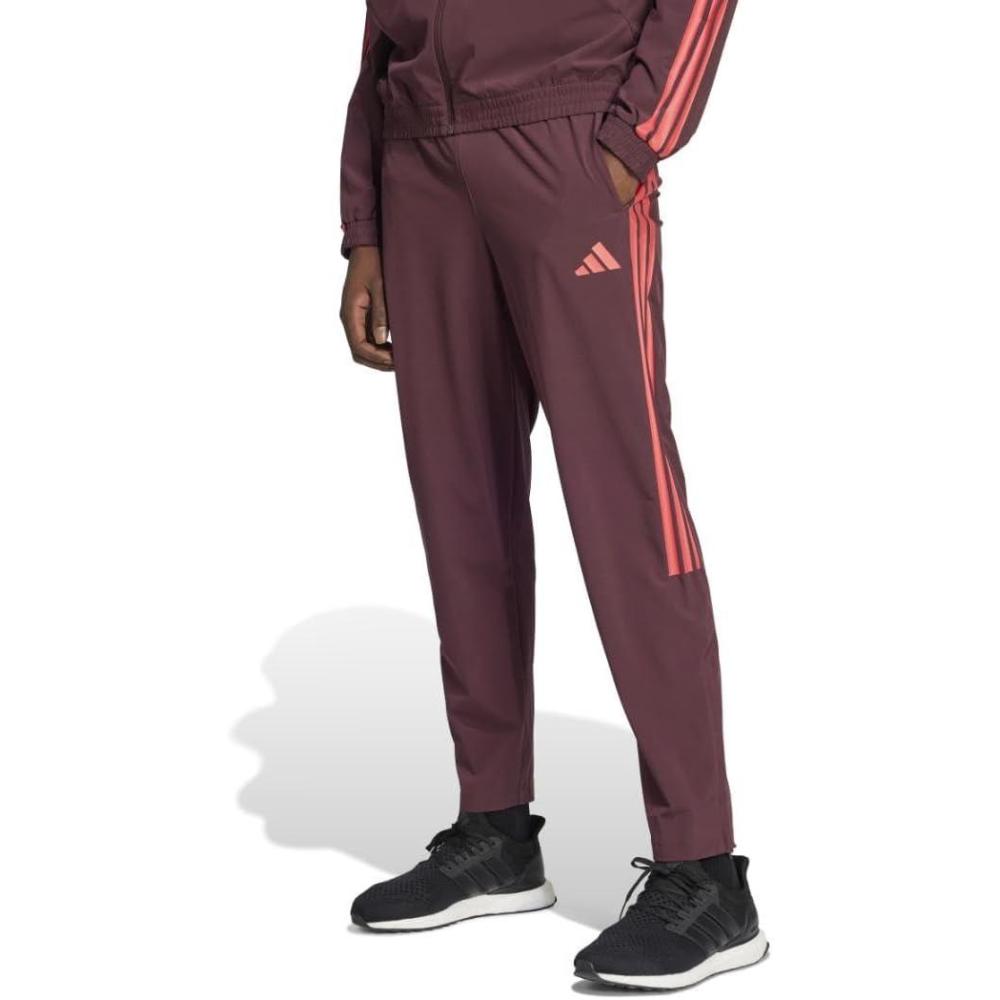 imageadidas Mens House of Tiro Woven PantsAurora RubySemi Lucid Red