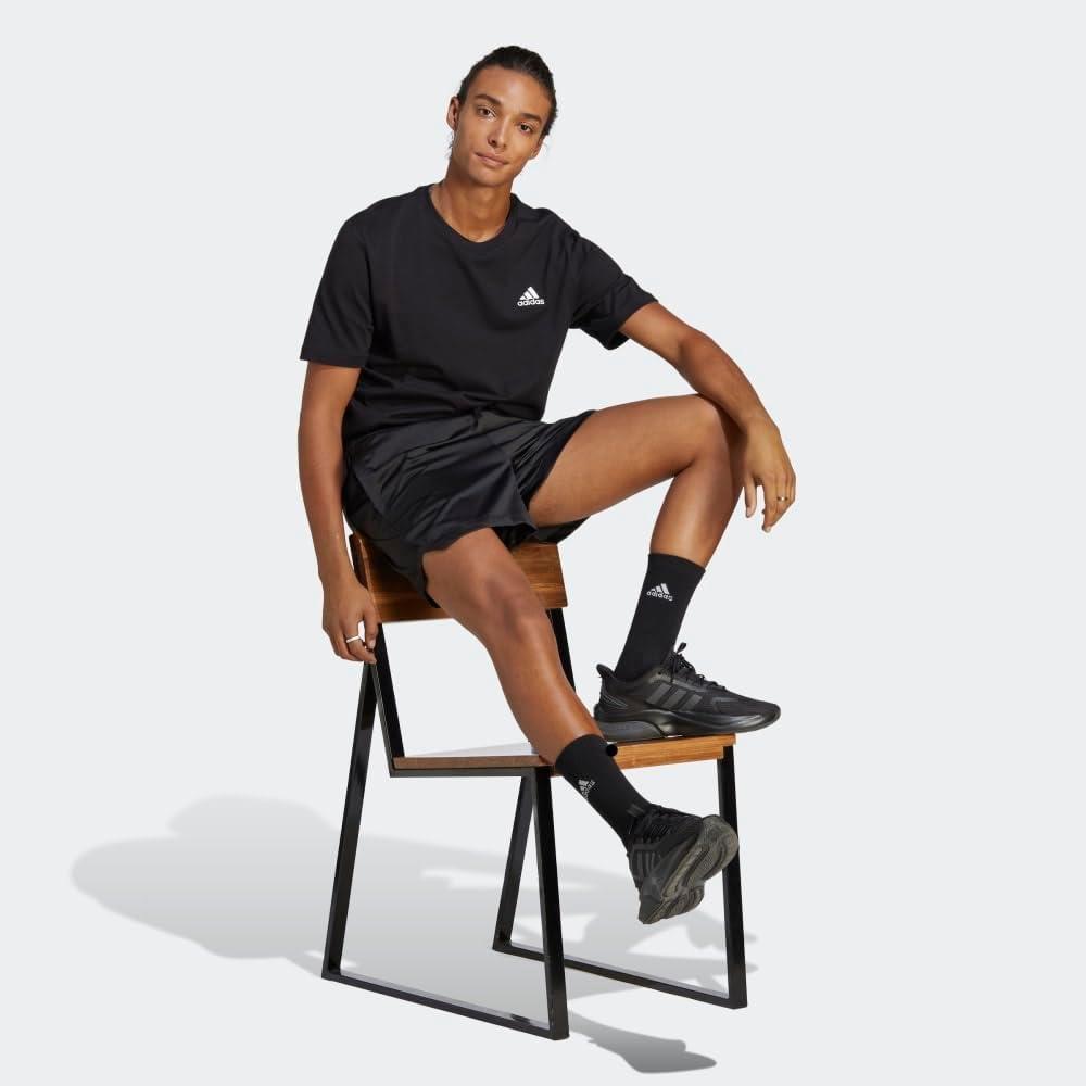 imageAdidas Mens Essentials Single Jersey Embroidered Small Logo TShirtBlack