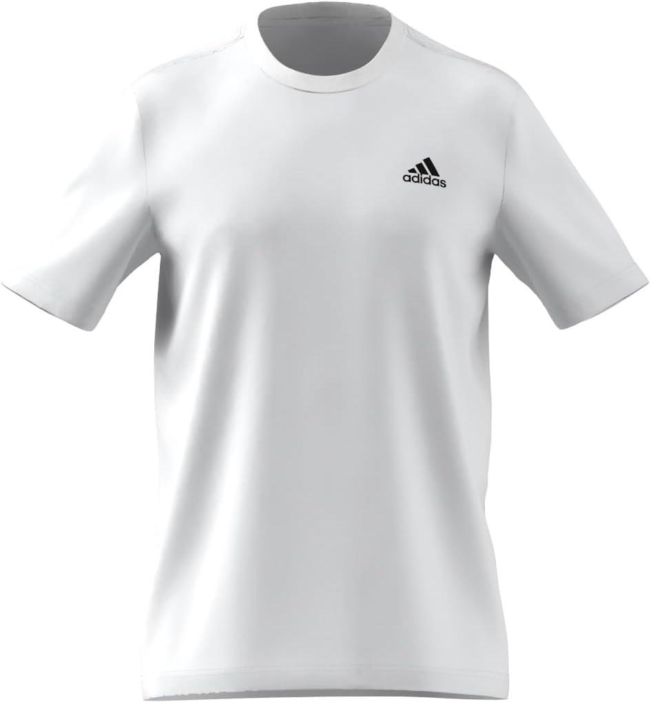 imageAdidas Mens Essentials Single Jersey Embroidered Small Logo TShirtWhite