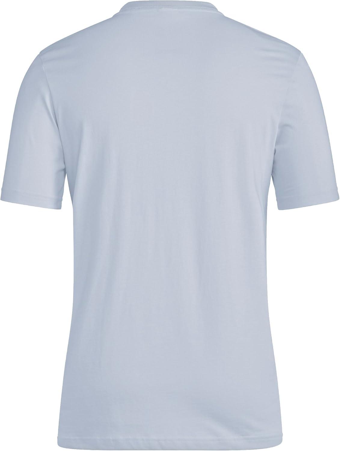 imageAdidas Mens Essentials Single Jersey Embroidered Small Logo TShirtWonder Blue