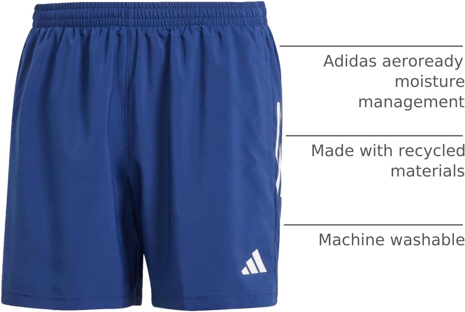 imageAdidas Mens Own The Run ShortDark Blue