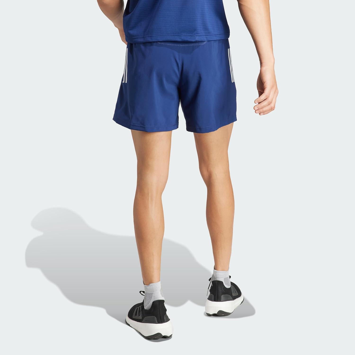 imageAdidas Mens Own The Run ShortDark Blue
