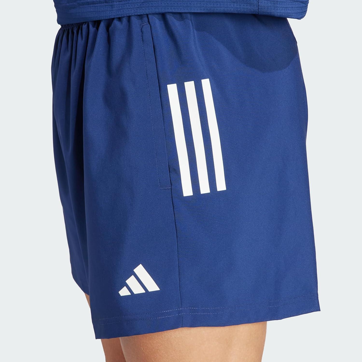 imageAdidas Mens Own The Run ShortDark Blue