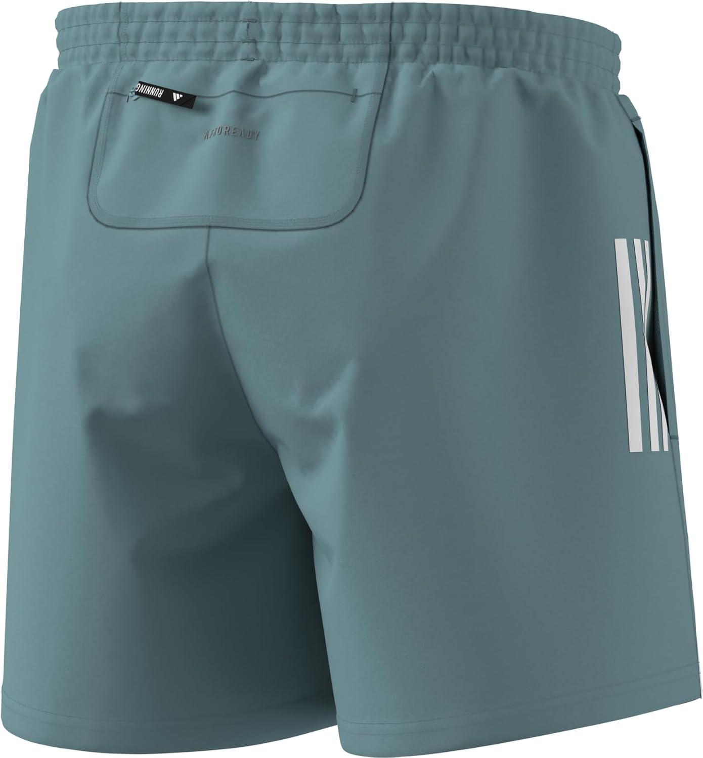 imageAdidas Mens Own The Run ShortMint Ton