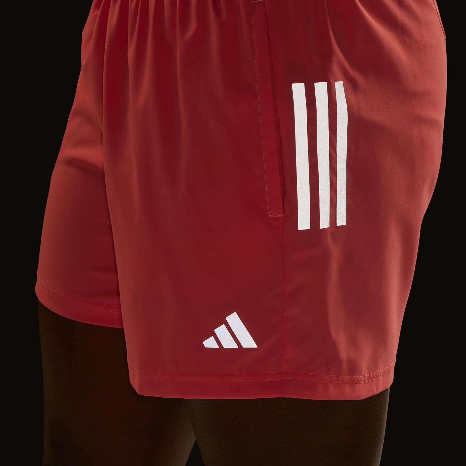 imageAdidas Mens Own The Run ShortPreloved Scarlet