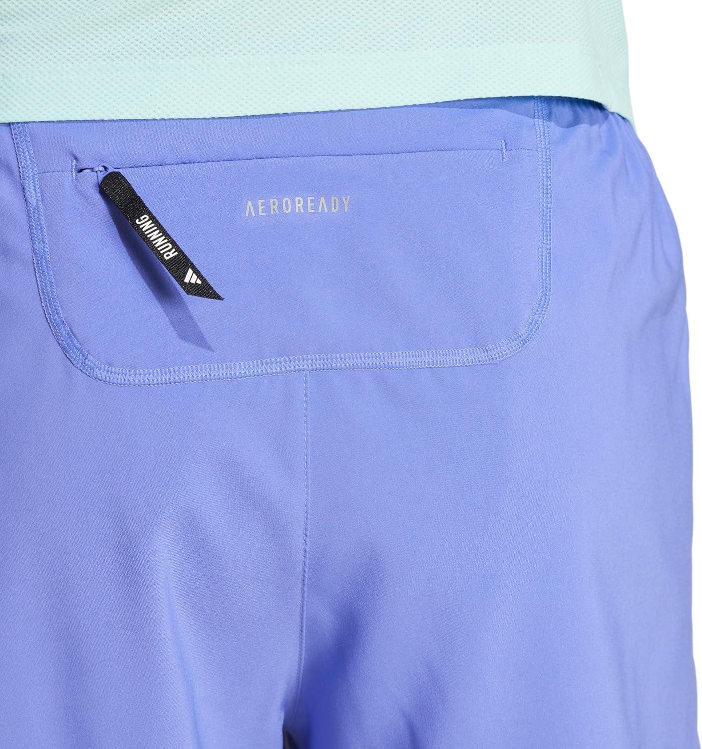 imageAdidas Mens Own The Run ShortSemi Cobalt Blue