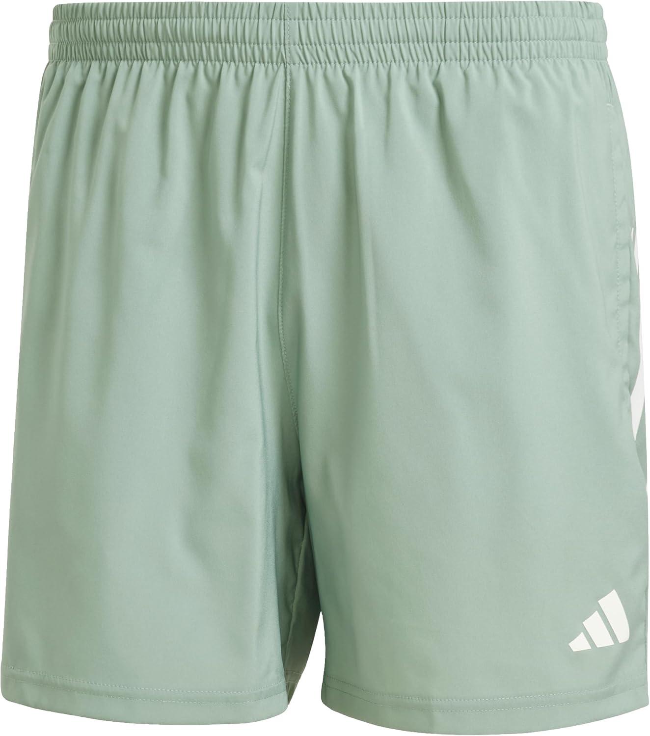 imageAdidas Mens Own The Run ShortSilver Green