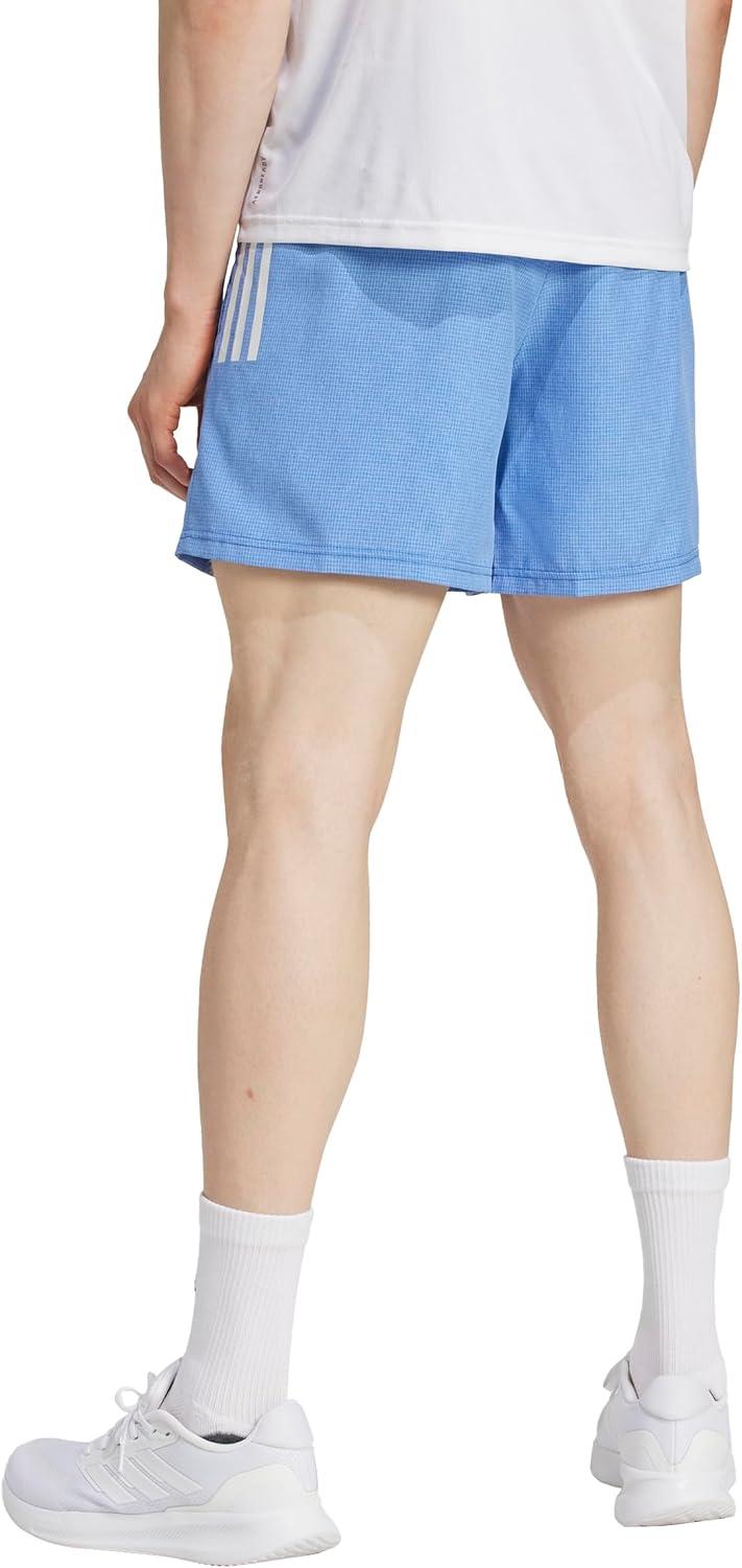 imageAdidas Mens Own The Run ShortTeam Royal BlueWhite Melange