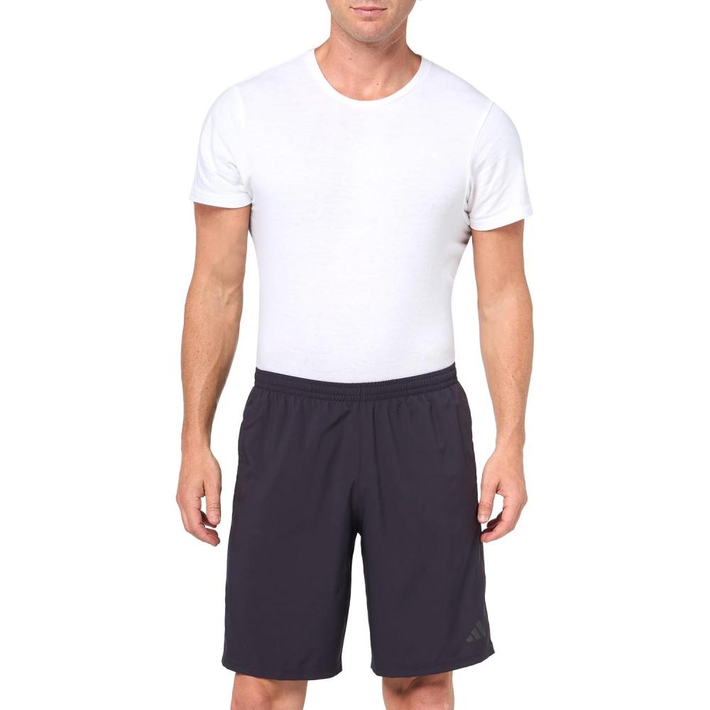 imageAdidas Mens Own The Run ShortAurora Black