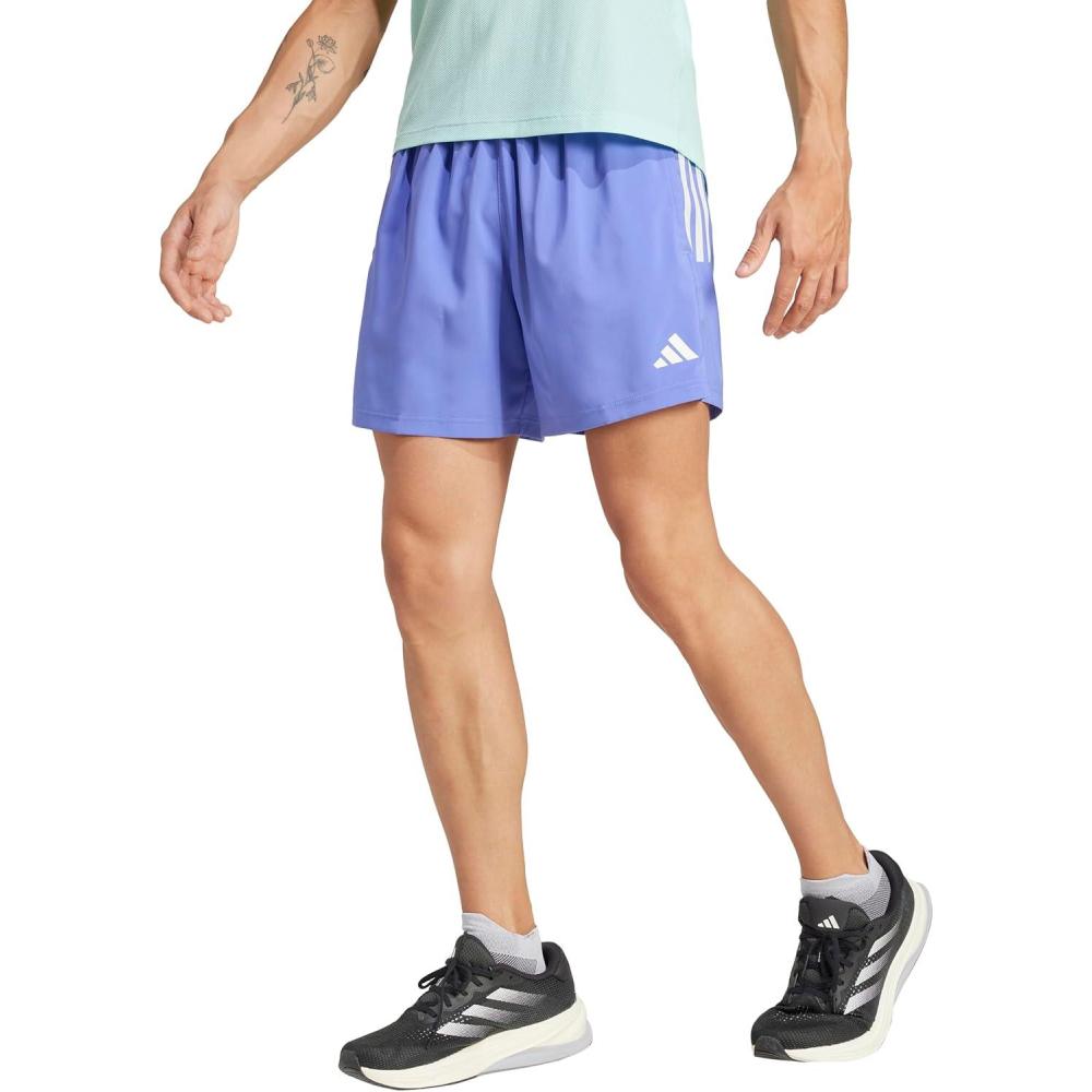 imageAdidas Mens Own The Run ShortSemi Cobalt Blue
