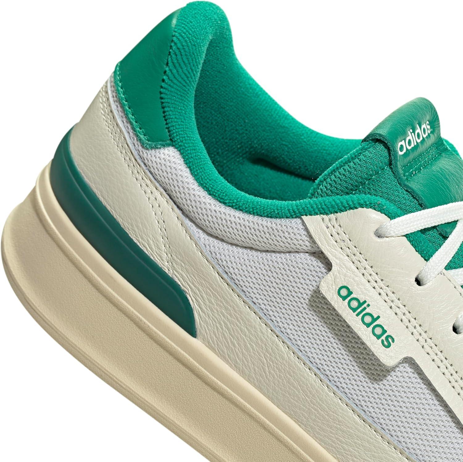 imageAdidas Mens AspyreOff WhiteCourt GreenCollegiate Green