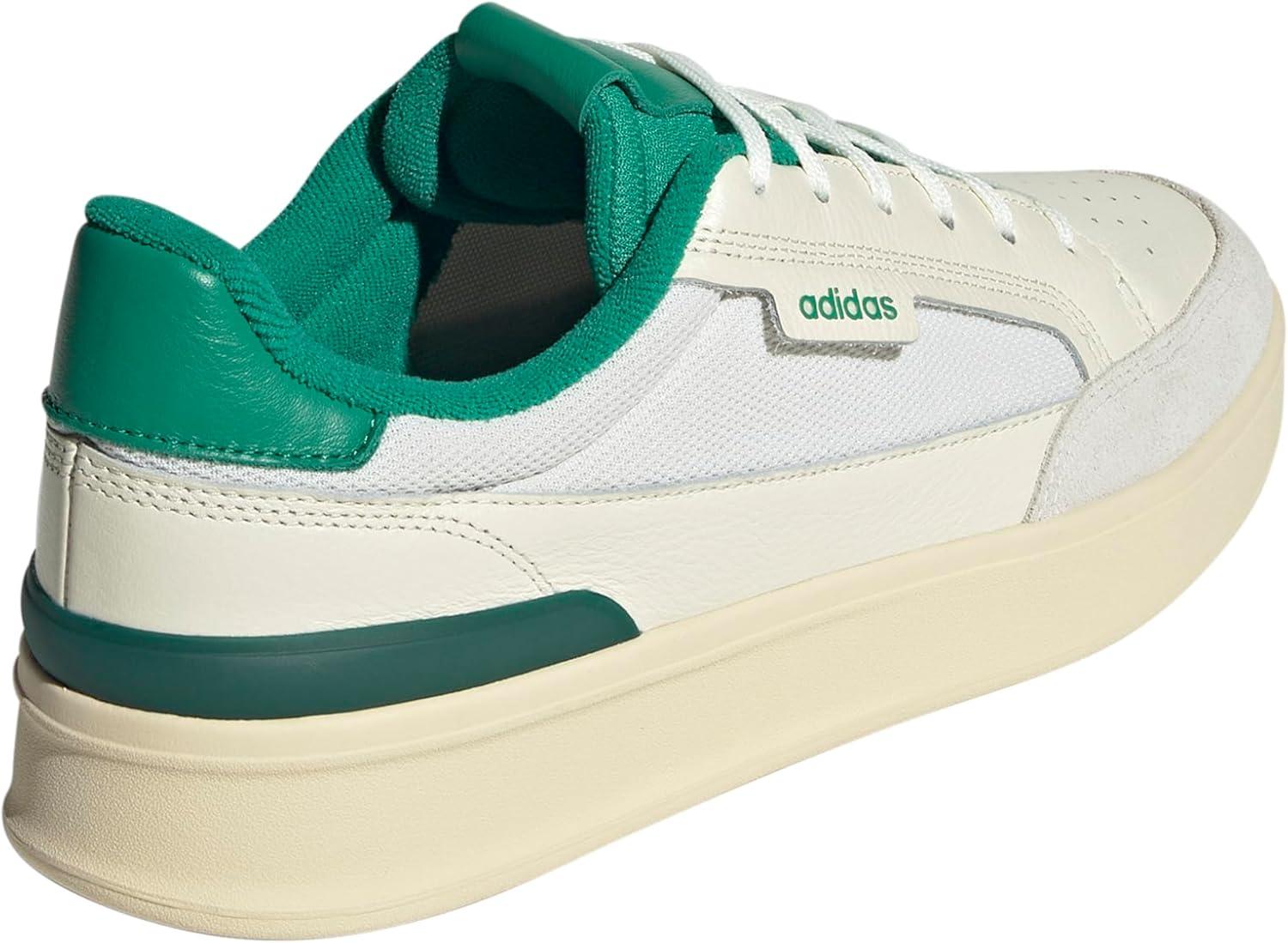 imageAdidas Mens AspyreOff WhiteCourt GreenCollegiate Green