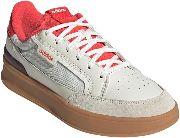 imageAdidas Mens AspyreWhiteBright RedAurora Ruby