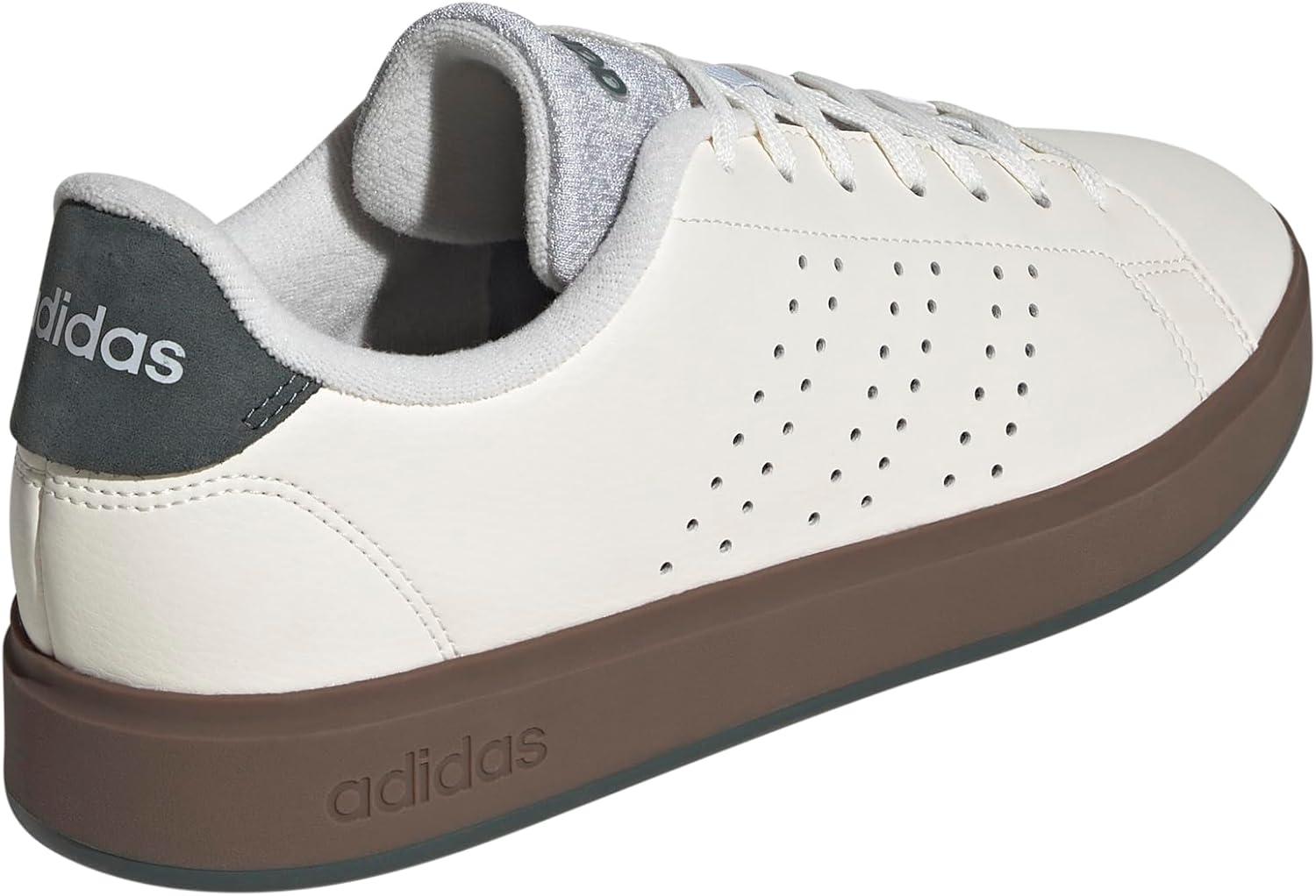 imageadidas Mens Advantage 20 ShoeChalk WhiteIvyHalo Blue