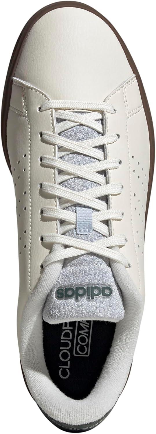 imageadidas Mens Advantage 20 ShoeChalk WhiteIvyHalo Blue