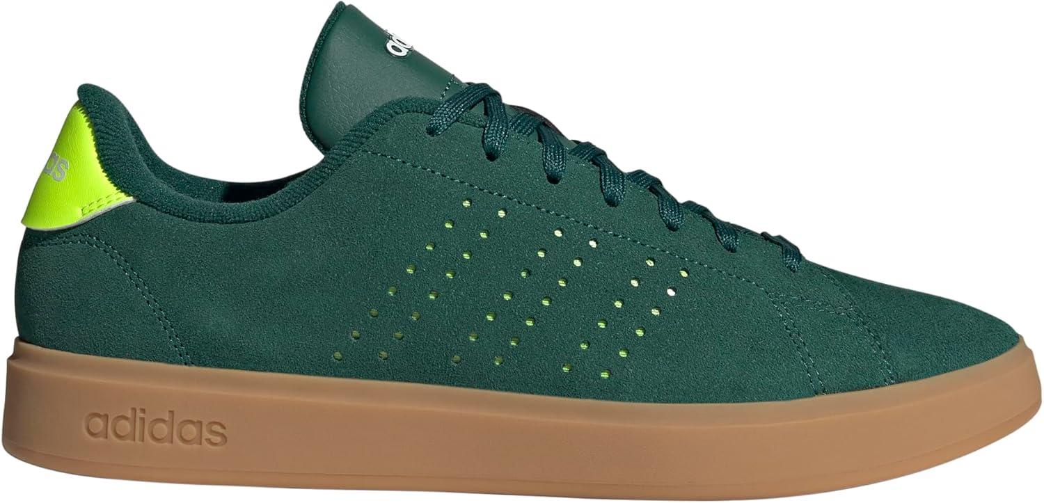 imageadidas Mens Advantage 20 ShoeCollegiate GreenLucid LemonOff White