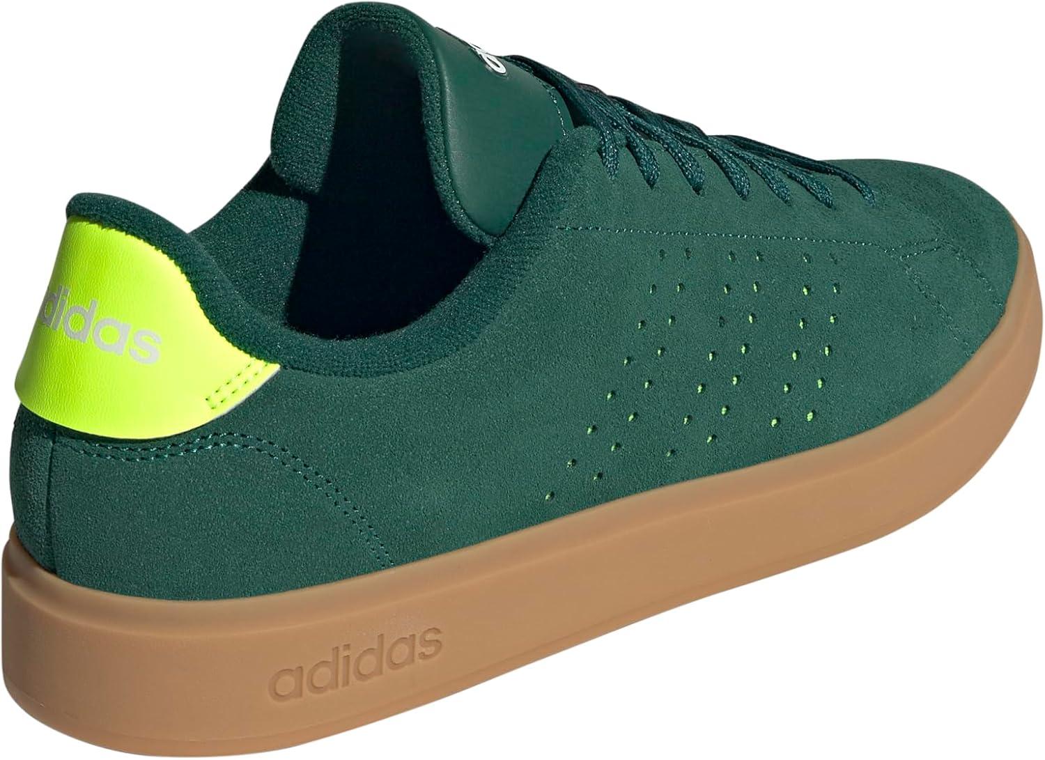 imageadidas Mens Advantage 20 ShoeCollegiate GreenLucid LemonOff White