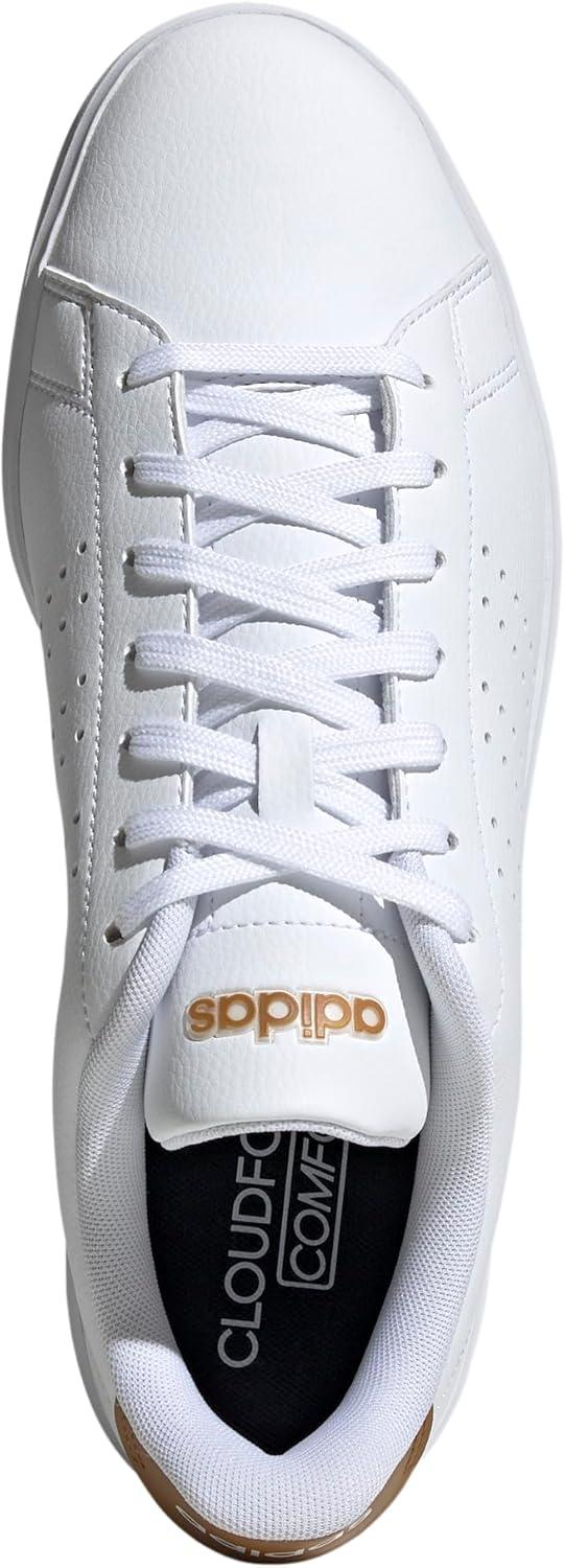 imageadidas Mens Advantage 20 ShoeWhiteWhiteBronze Strata