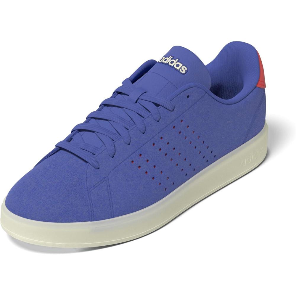 imageadidas Mens Advantage 20 ShoeSemi Lucid BlueBright RedOff White