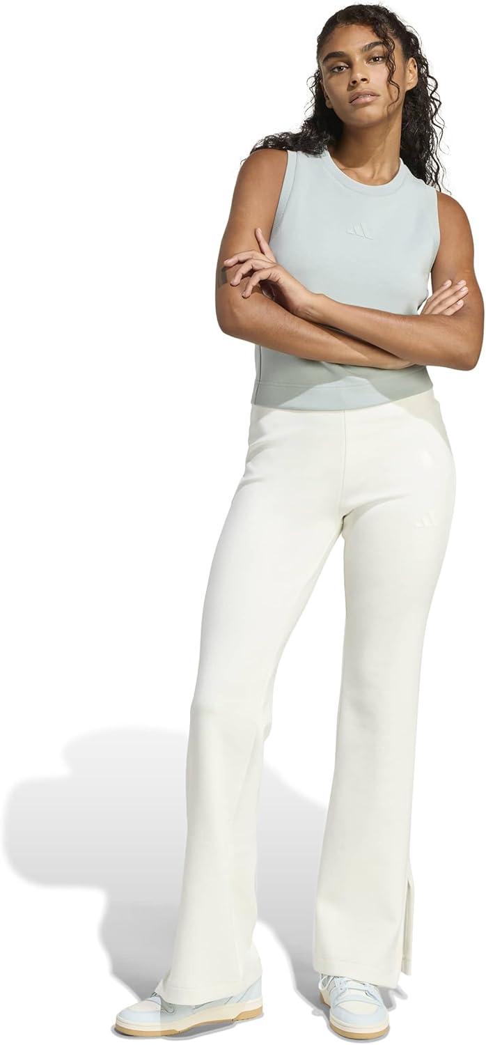 imageAdidas Womens All Szn Soft Lux Flared PantsOffwhite