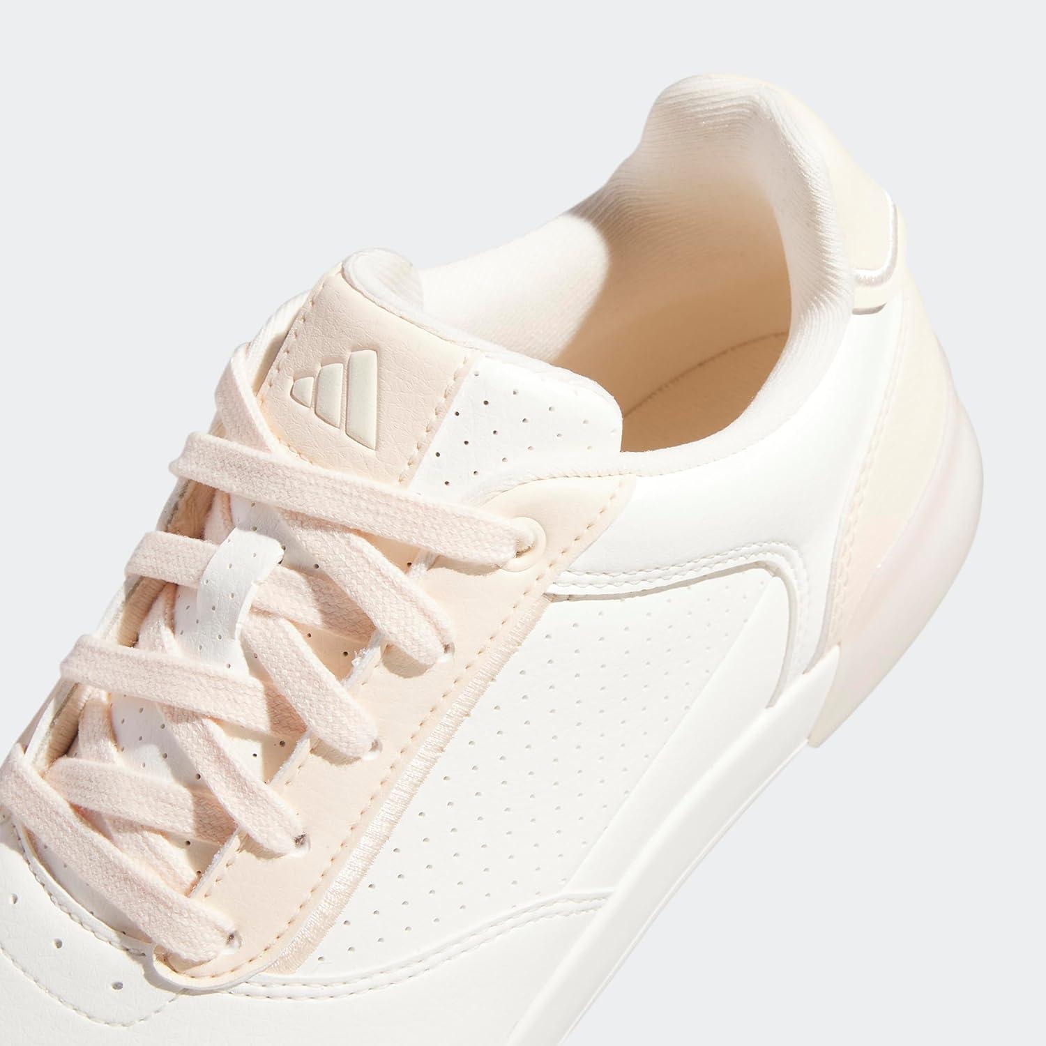 imageadidas Womens Retrocross Spikeless Golf ShoesChalk WhiteBliss Orange