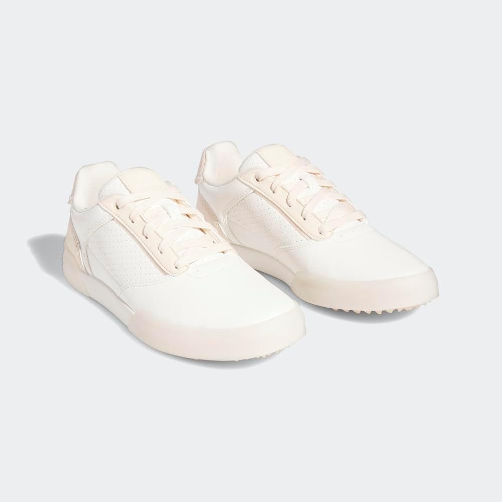 imageadidas Womens Retrocross Spikeless Golf ShoesChalk WhiteBliss Orange