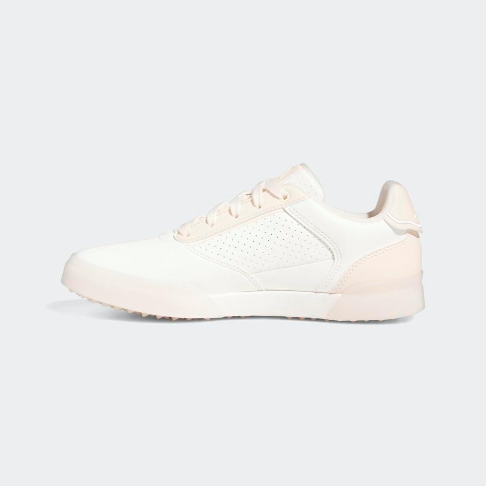 imageadidas Womens Retrocross Spikeless Golf ShoesChalk WhiteBliss Orange