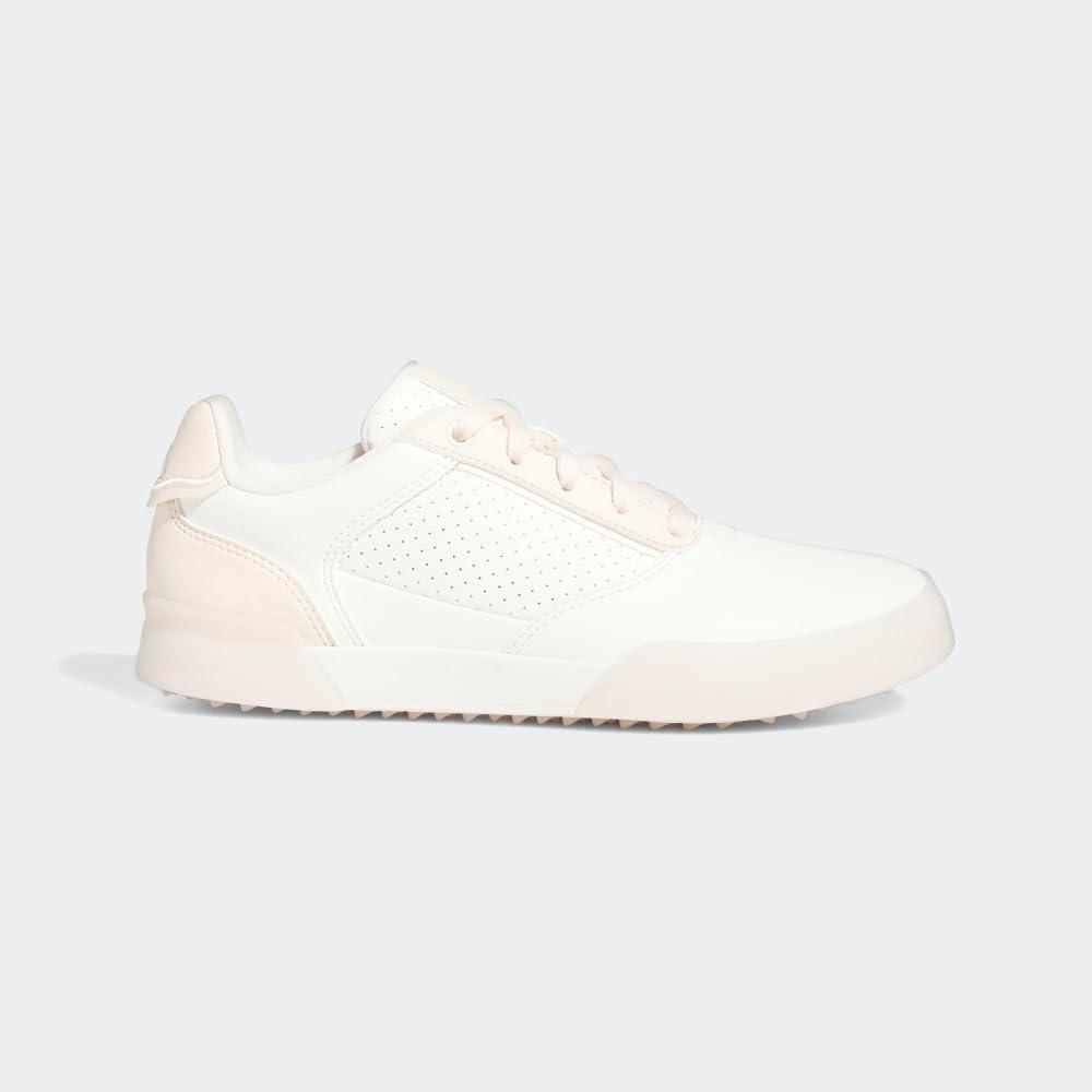 imageadidas Womens Retrocross Spikeless Golf ShoesChalk WhiteBliss Orange