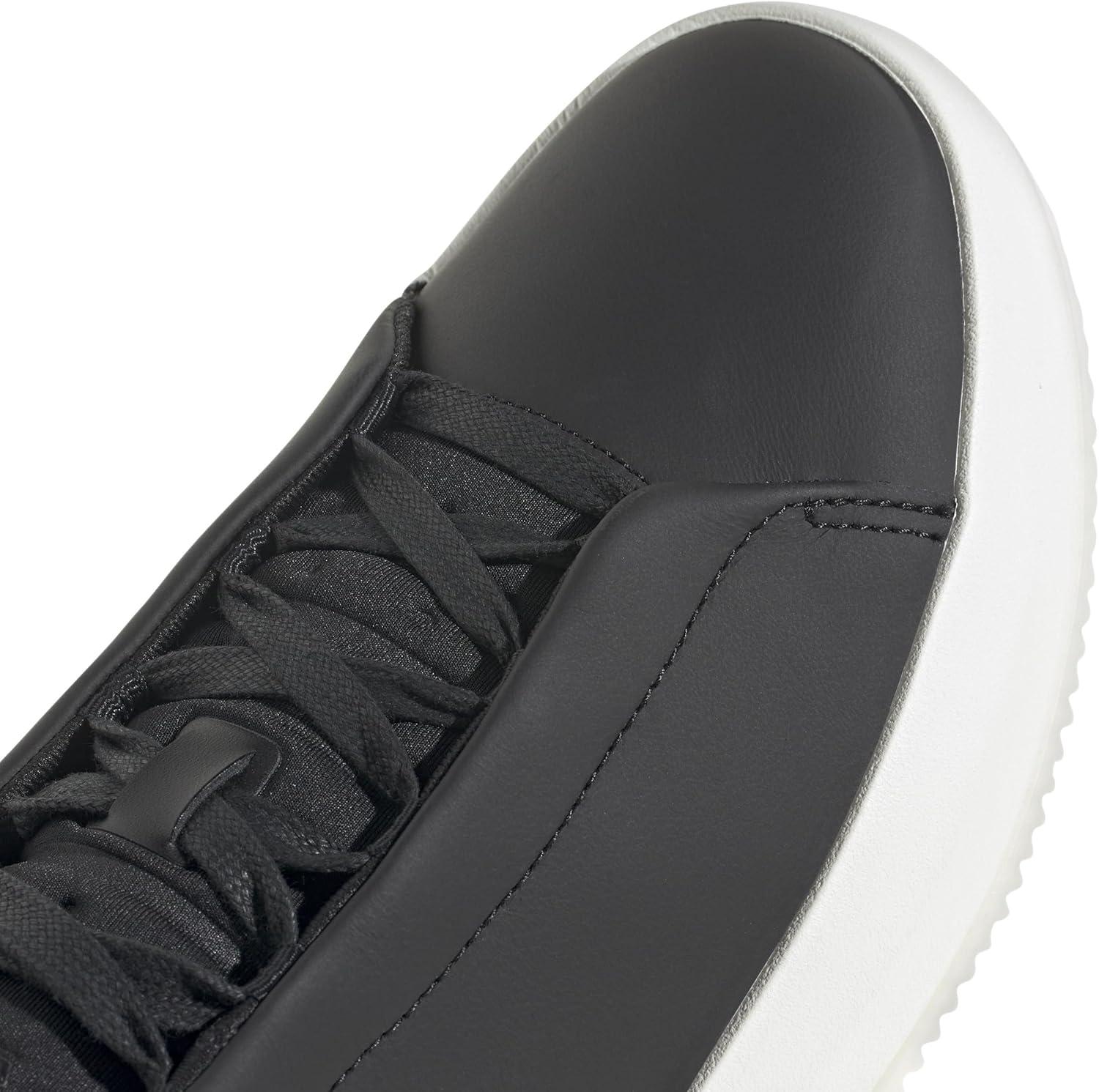 imageadidas Mens Acesmash Fashion SneakersBlackBlackWhite