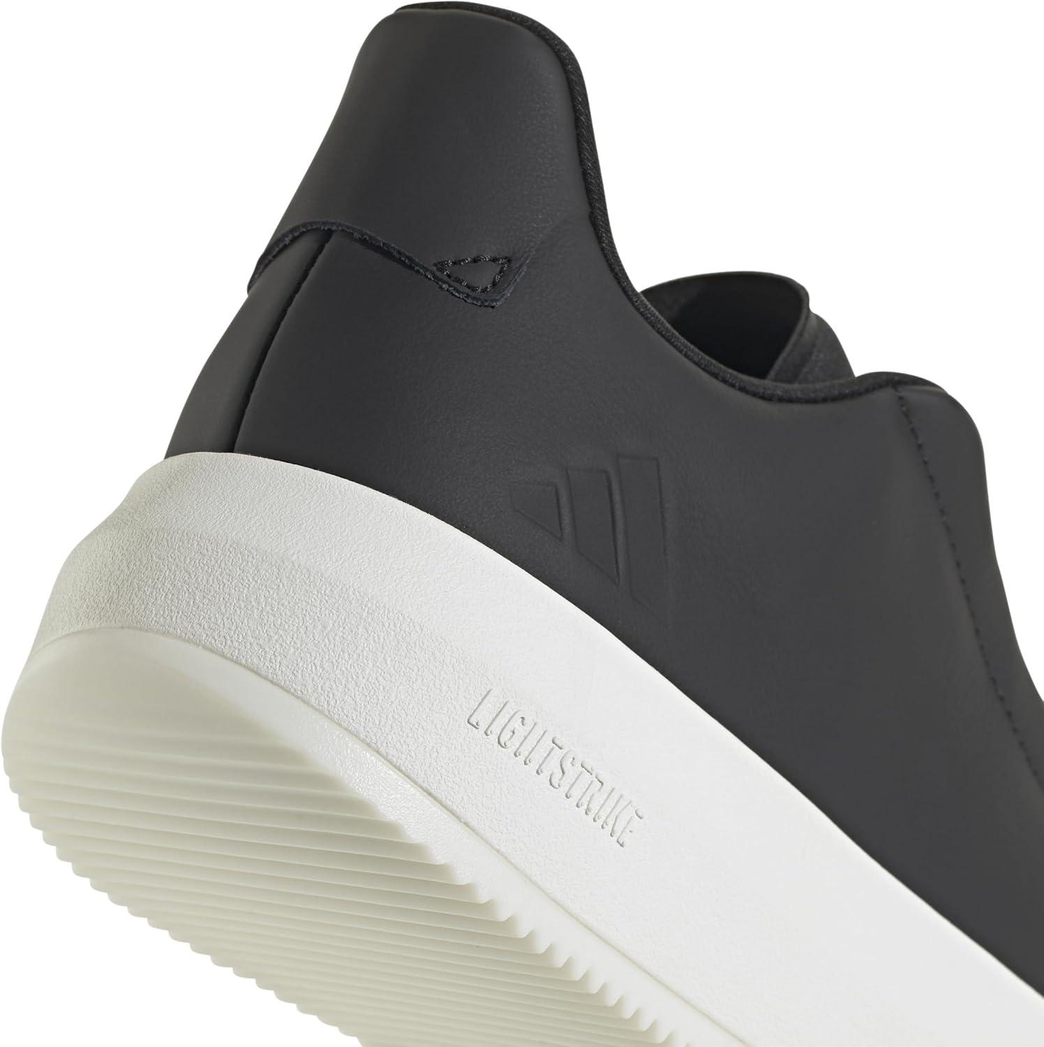 imageadidas Mens Acesmash Fashion SneakersBlackBlackWhite