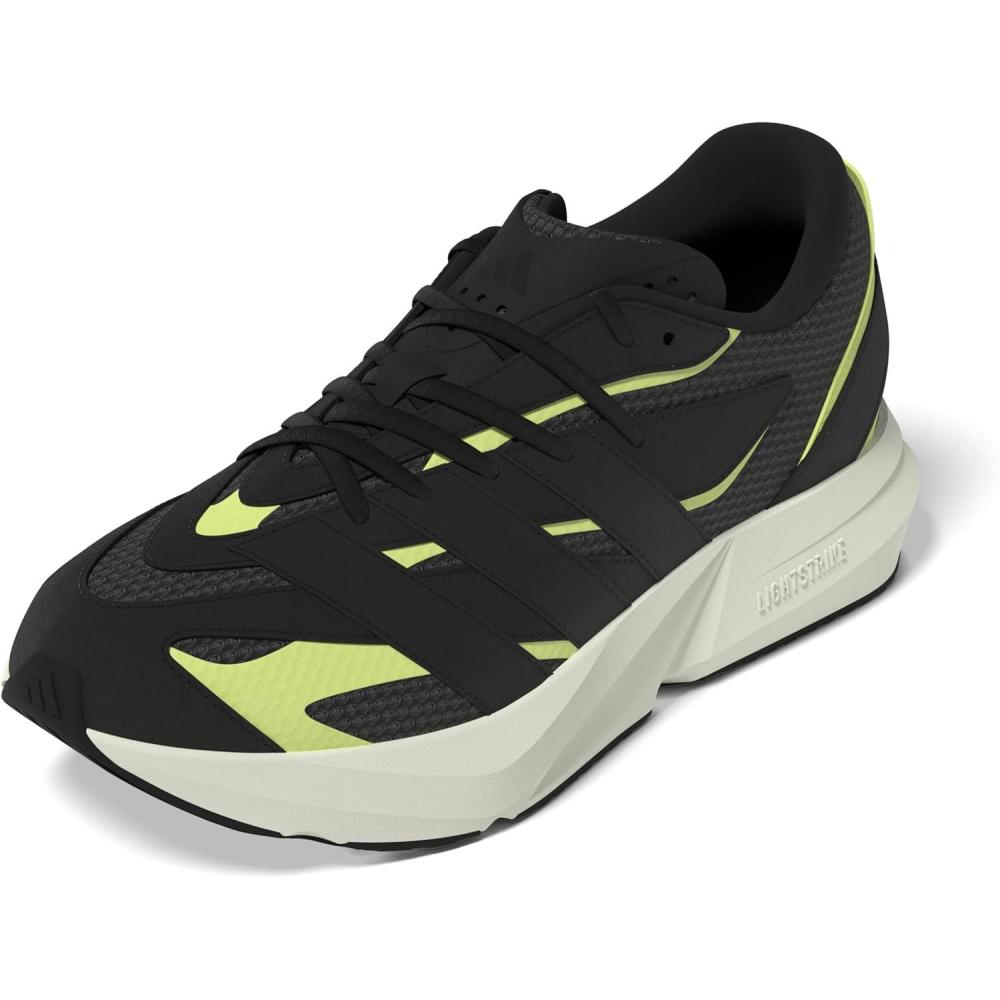 imageAdidas Mens LightblazeBlackBlackYellow