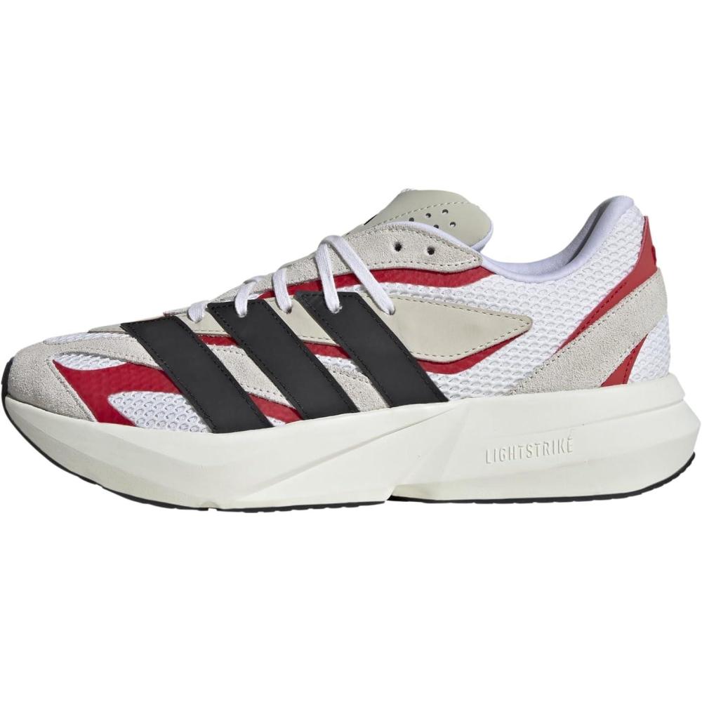 imageAdidas Mens LightblazeOff WhiteBlackBetter Scarlet