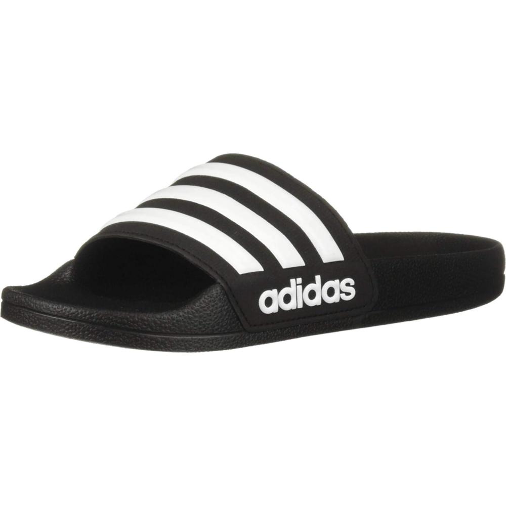 imageadidas Kids Adilette Shower SlideCore BlackWhiteCore Black