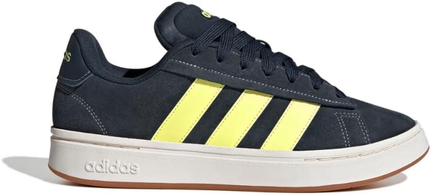 imageAdidas Mens Grand Court AlphaAurora InkYellowGum
