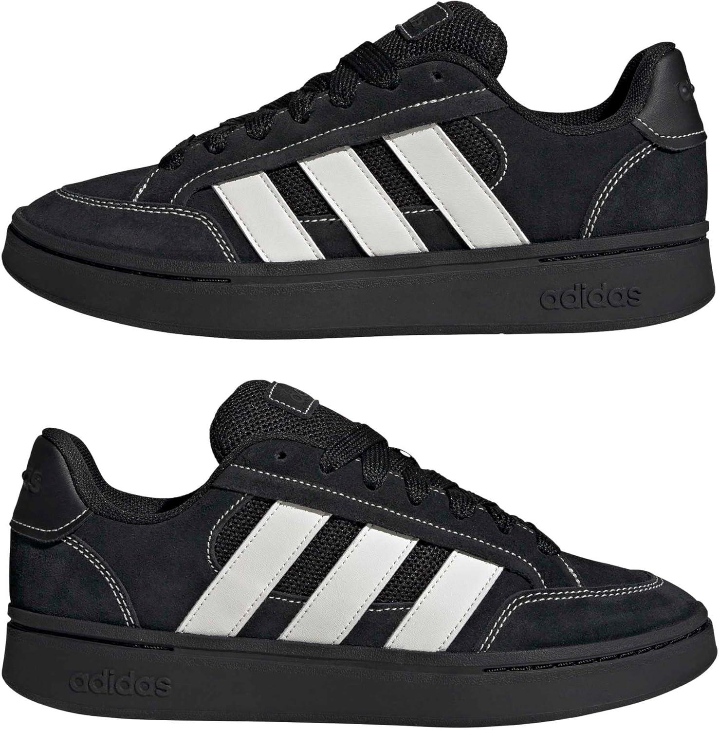 imageAdidas Mens Grand Court AlphaBlackWhiteCarbon