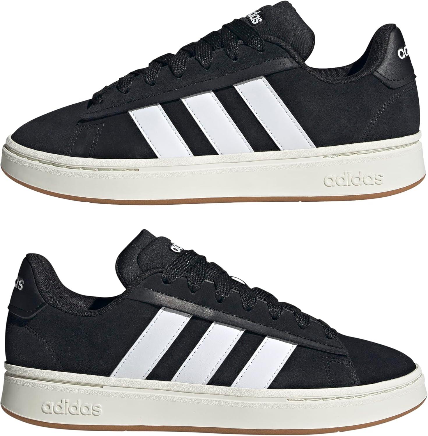 imageAdidas Mens Grand Court AlphaBlackWhiteGum