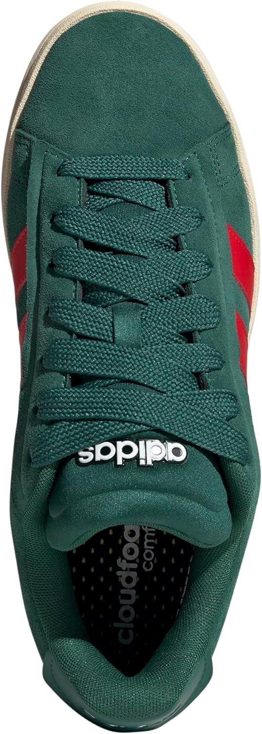 imageAdidas Mens Grand Court AlphaCollegiate GreenBetter ScarletOff White