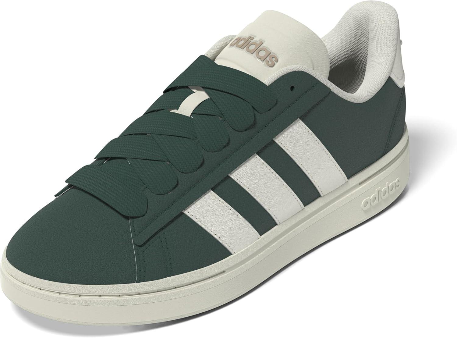 imageAdidas Mens Grand Court AlphaCollegiate GreenOff WhiteGum