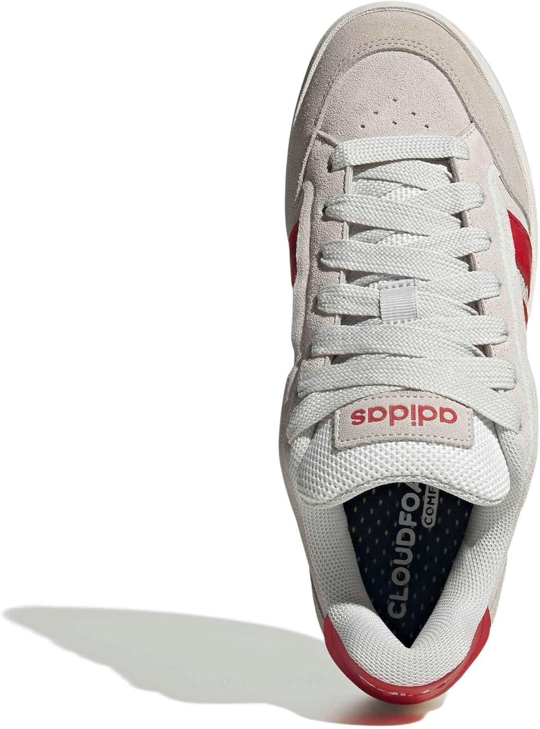 imageAdidas Mens Grand Court AlphaCrystal WhiteBetter ScarletOff White