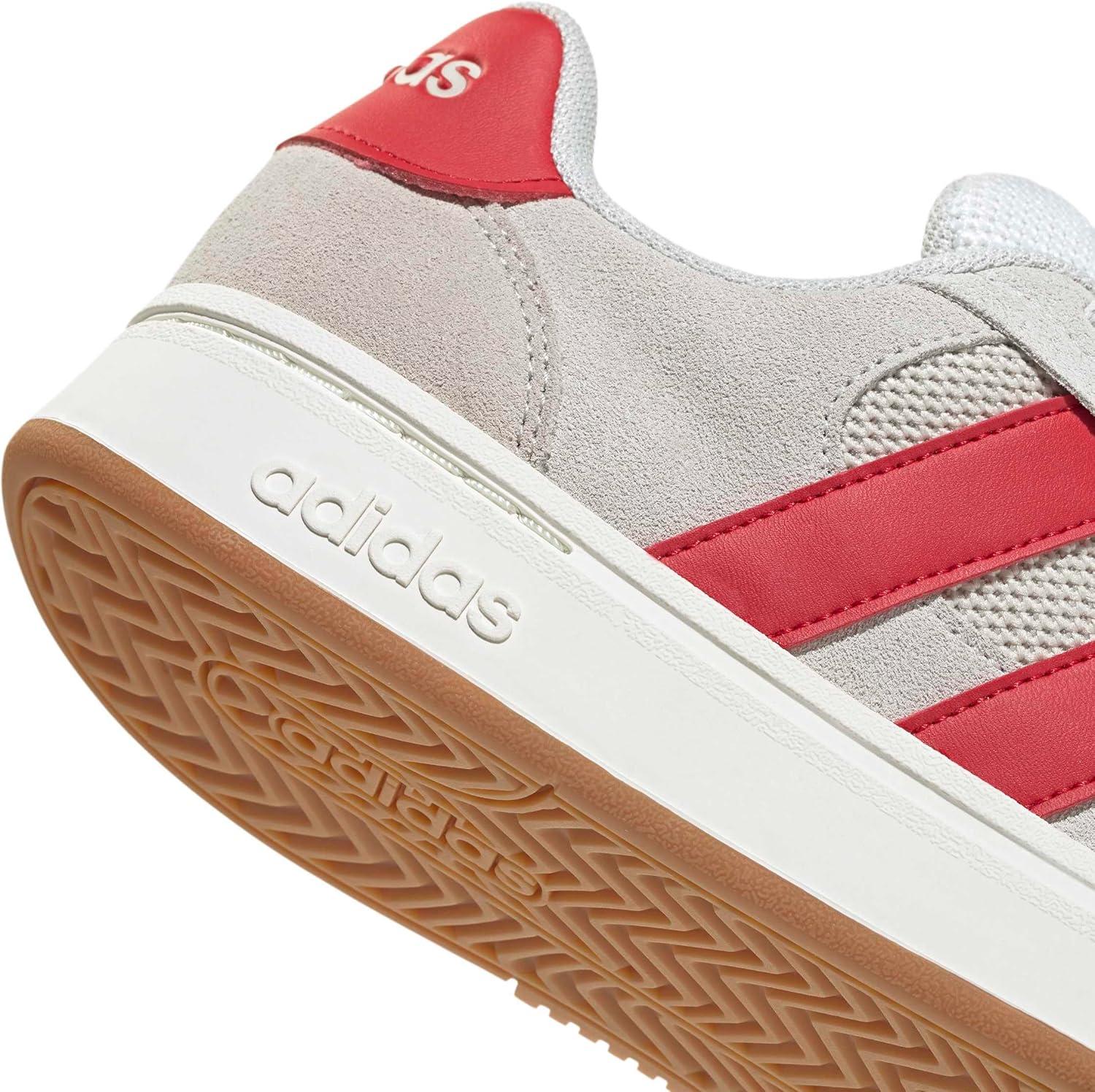 imageAdidas Mens Grand Court AlphaCrystal WhiteBetter ScarletOff White