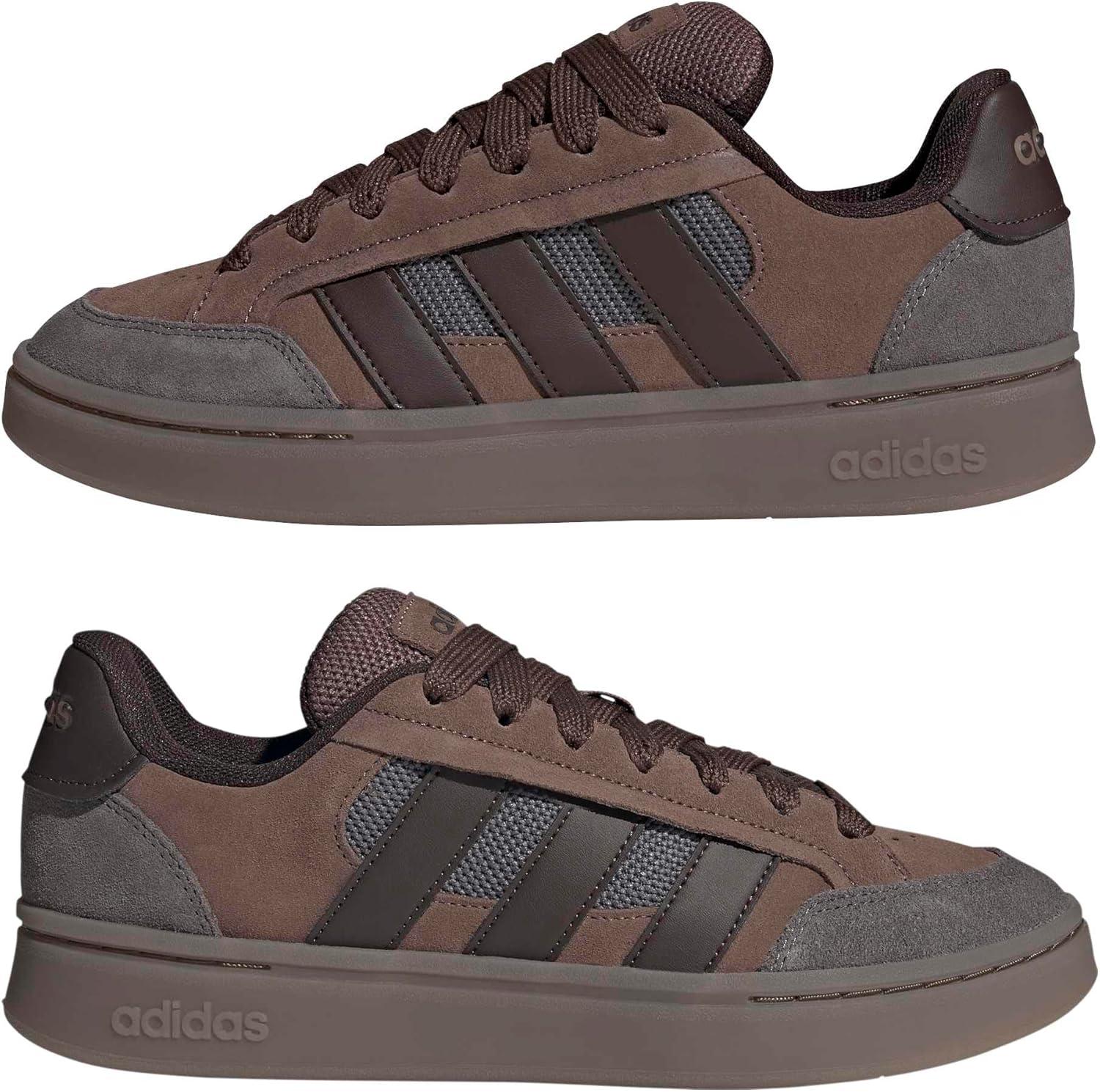 imageAdidas Mens Grand Court AlphaEarth StrataCharcoal